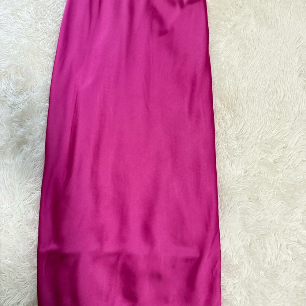 Adelyn Rae Pink Cowl Neck Slip Dress xs - Picture 4 of 10